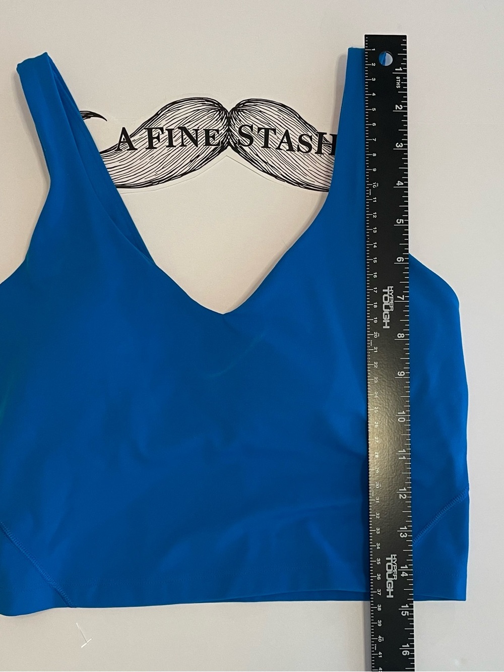 Lululemon Align Tank Top Poolside Blue Women Size 4 Activewear Yoga Crop